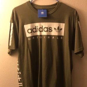Adidas Lifestyle T-Shirt (Military Green)
